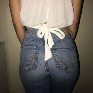 High-waisted Hollister Jeans